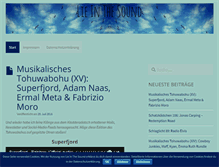 Tablet Screenshot of lieinthesound.de
